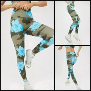 New! Aerie OFFLINE Goals High Waisted Floral Printed Legging Size S
